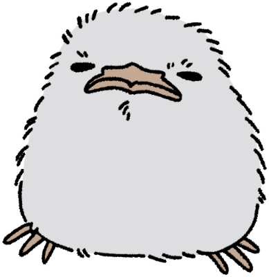 Tawny frogmouth chick