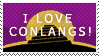 Stamp of the conlang flag